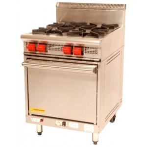 Cook On GR4-G 600 Plate + Static Oven-0