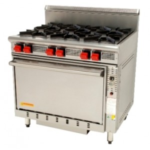 Cook On GR6 6 Burner Static Oven -1205