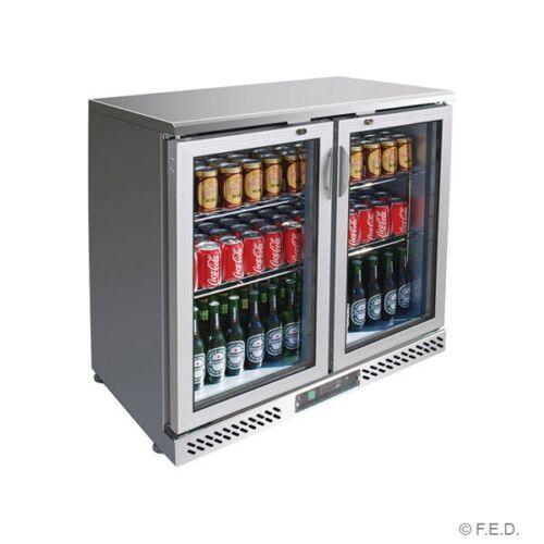 FED SC248SG Commercial Fridge Bar Cooler -0