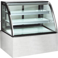 Bonvue Deluxe H-SL840 Curved Stainless Steel Hot Food Display-0