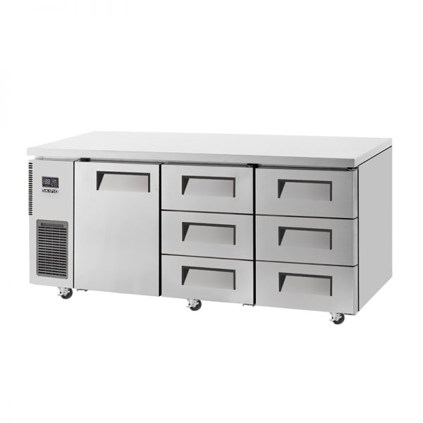 6 drawer freezer