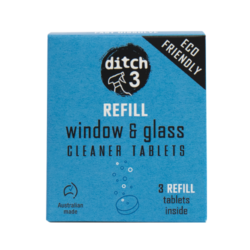 Ditch3-Window Glass Cleaner Tablet Refill pack gallery